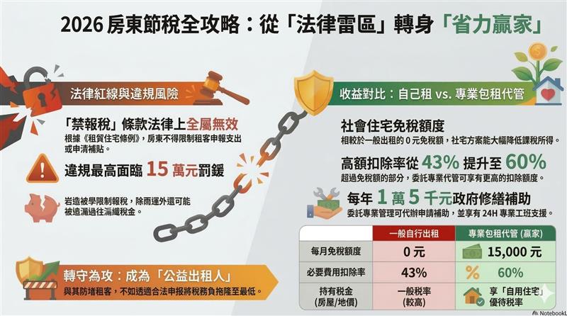 2026 租賃所得節稅全攻略